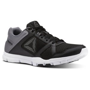 Reebok Yourflex Train 10 MT Trainingsschuhe Herren - Schwarz/DunkelGrau/Weiß - DE 380-AJP